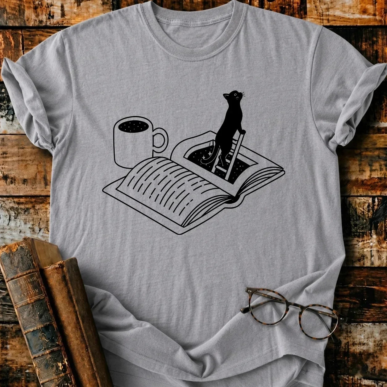 Escape Into Books T-Shirt