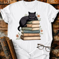 Black Cat Asleep T-Shirt