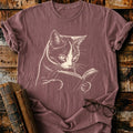 Calico Reading T-Shirt