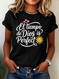 'El Tiempo de Dios' Graphic T-Shirt