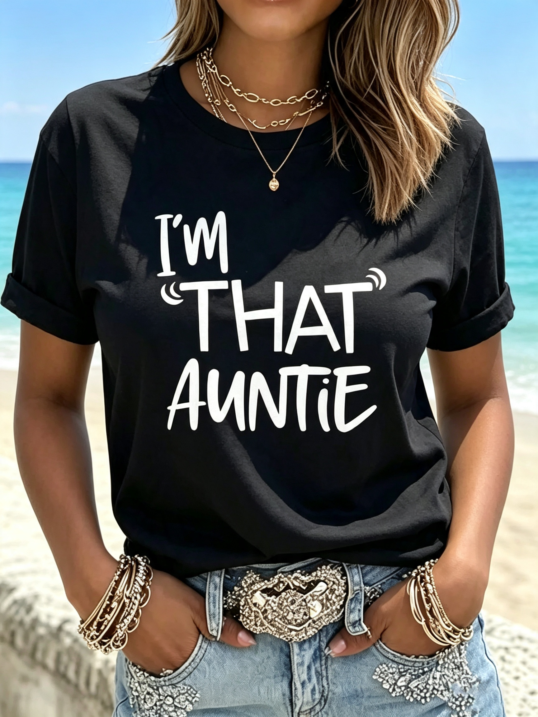 I'm That Auntie Graphic T-Shirt