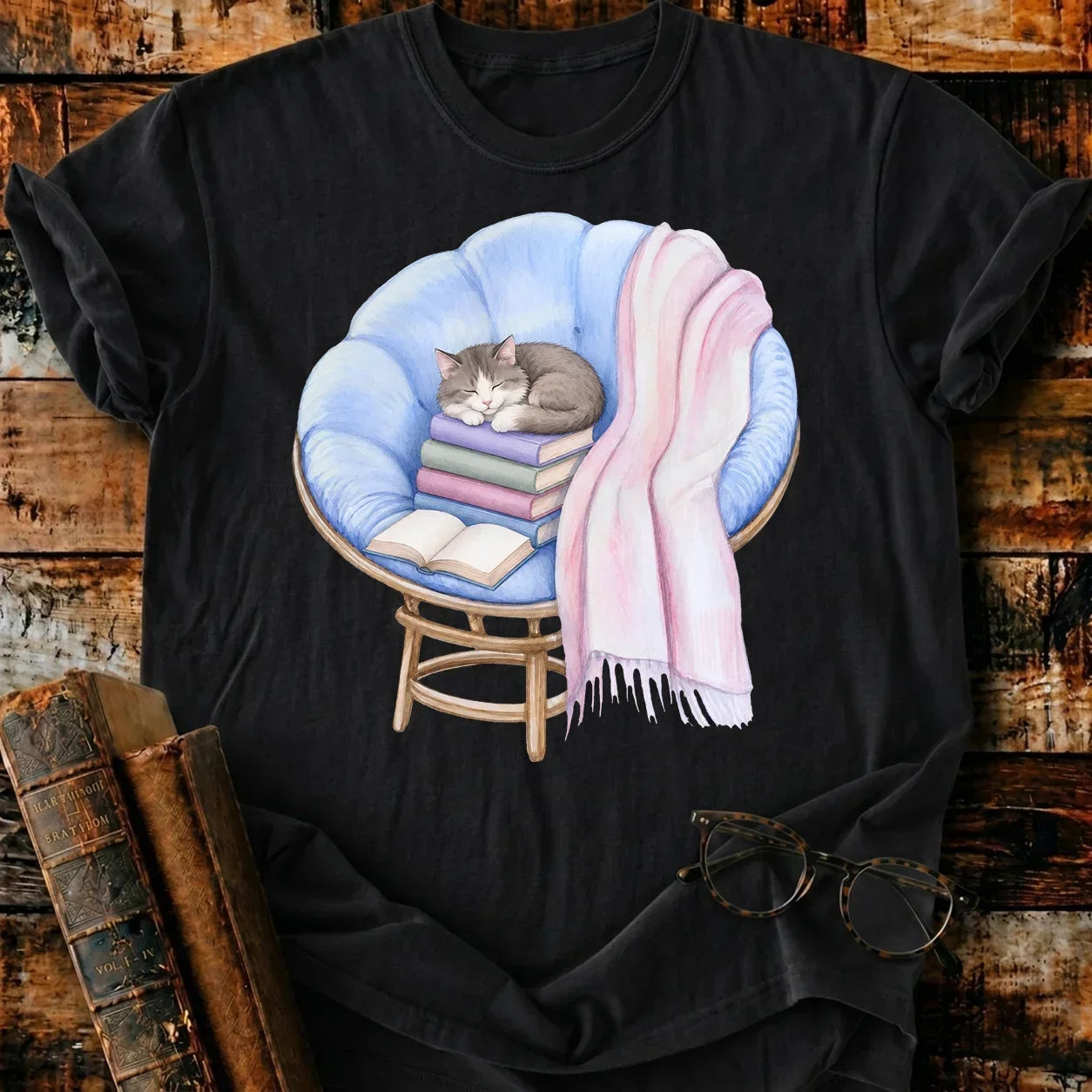 Tabby Cat Sleep T-Shirt